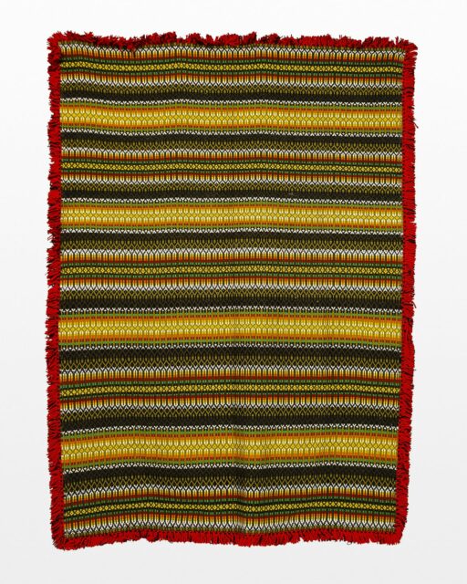 Front view of Tina Striped 5 x 7′ Foot Woven Rug