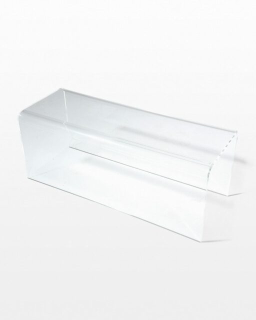 Front view of Bristol Acrylic Bench