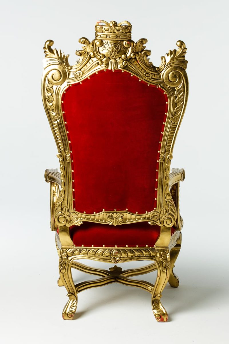 CH211 Royal Throne Prop Rental | ACME Brooklyn