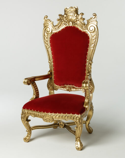 Front view of Royal Throne