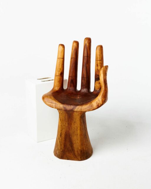 Front view of Novi Wooden Hand Chair