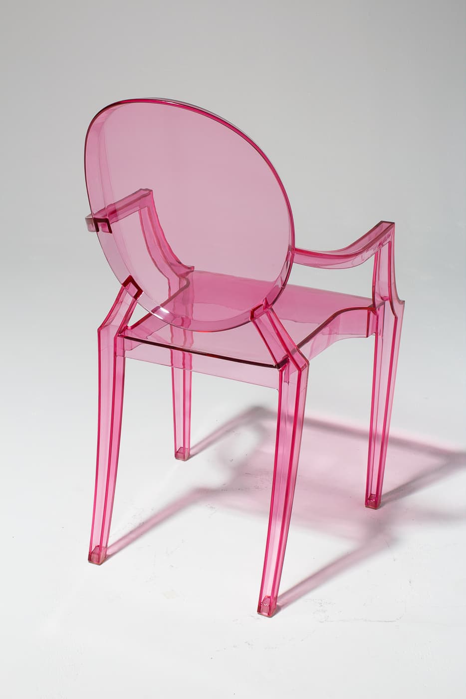 CH386 Rosy Ghost Chair Prop Rental - ACME Brooklyn