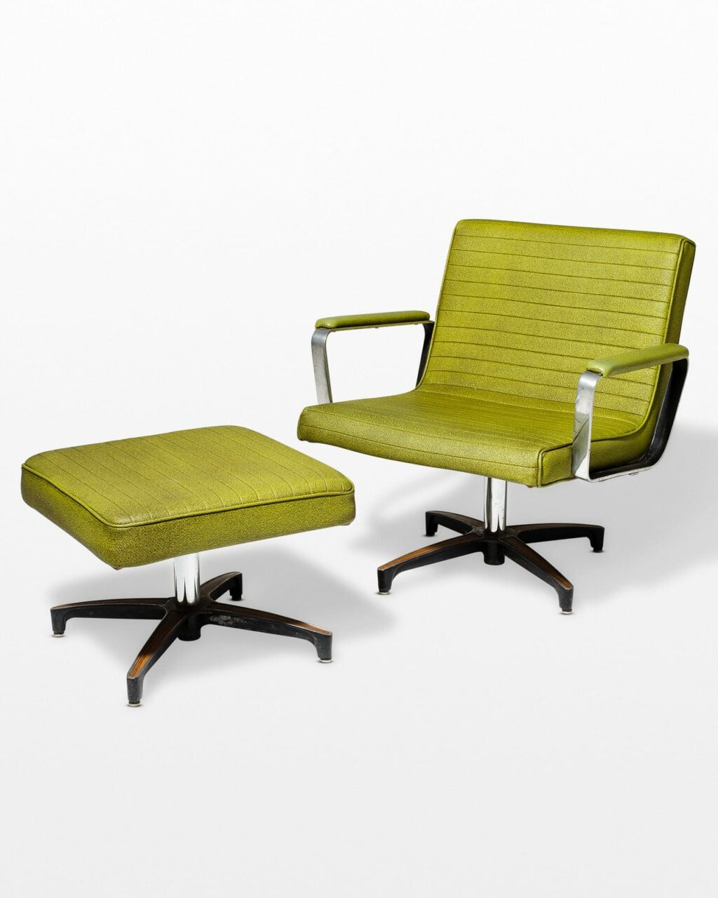 CH431 Anthony Lounge Chair and Ottoman Prop Rental - ACME Brooklyn