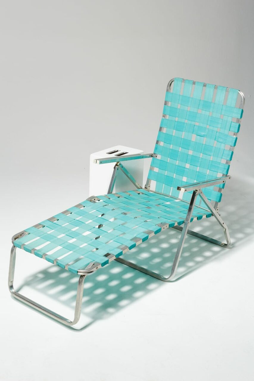 Louis Aluminum Arm Chair