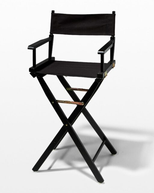 Front view of Monochrome Directors Chair