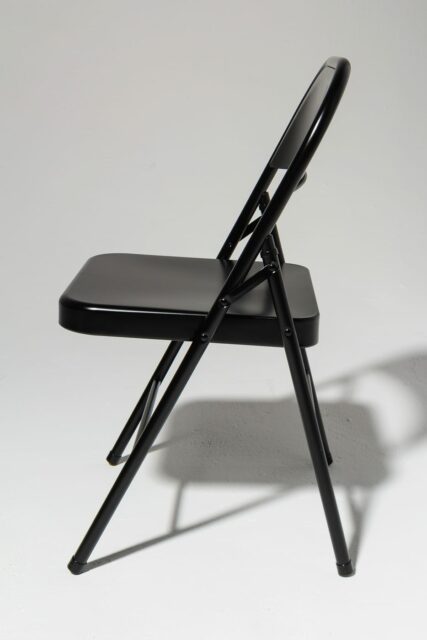 Alternate view 2 of Ink Black Folding Chair