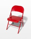 Front view thumbnail of Ruby Red Folding Chair