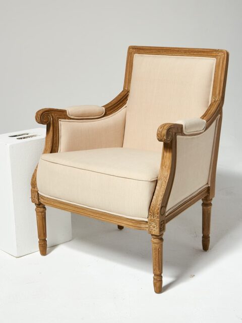 Alternate view 3 of Marielle Beige Cotton Love Seat and Chair Set