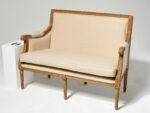 Alternate view thumbnail 4 of Marielle Beige Cotton Love Seat and Chair Set