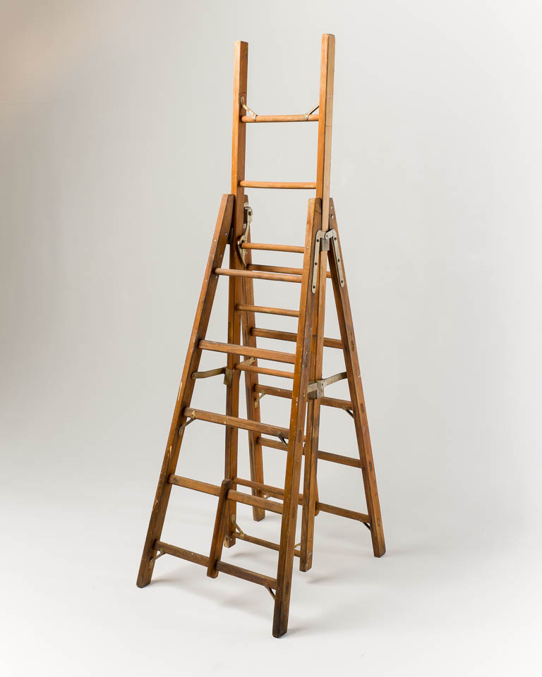 A Frame Wood Ladder 