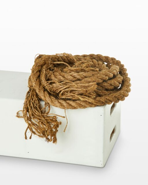 Front view of Frayed Sparks 18 Foot Rope