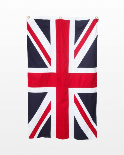 Front view of United Kingdom Flag