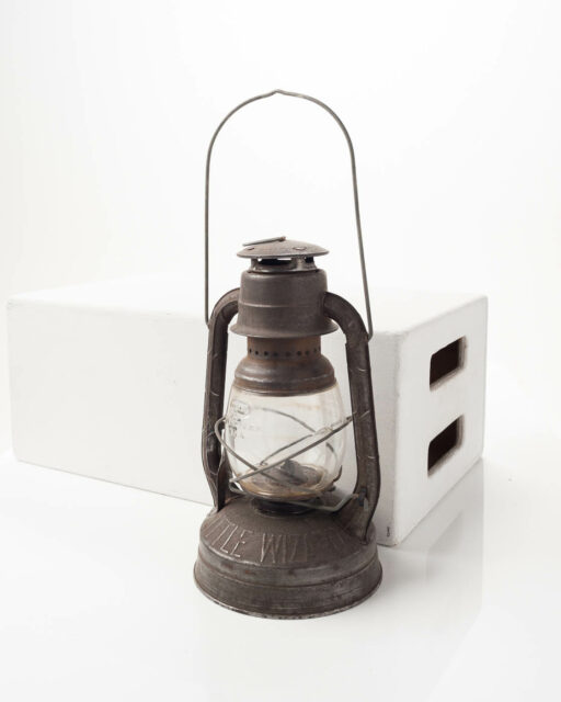 Front view of Grey Little Wizard Lantern