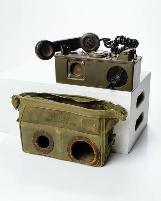 Front view of Military Field Phone