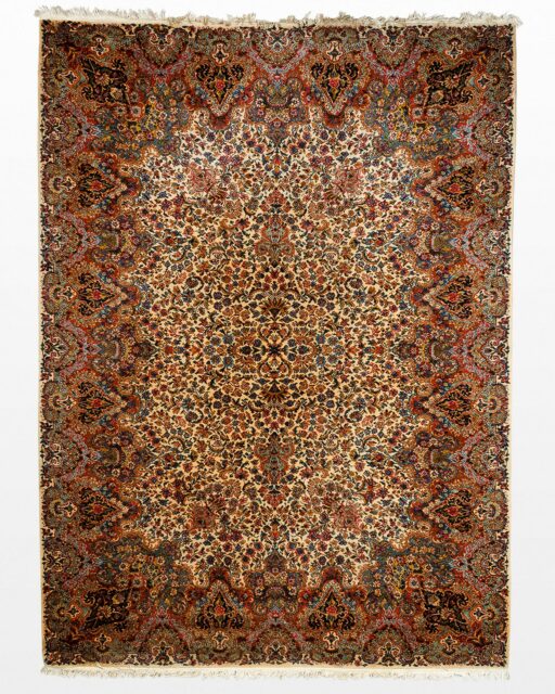 Front view of Taza 8.6 x 12′ Foot Rug