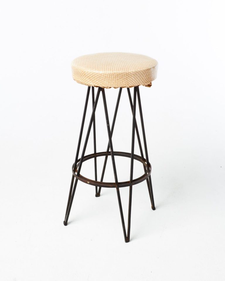 Front view of Culver Hairpin Stool