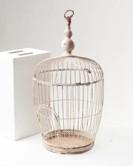 Front view of Round Top Birdcage