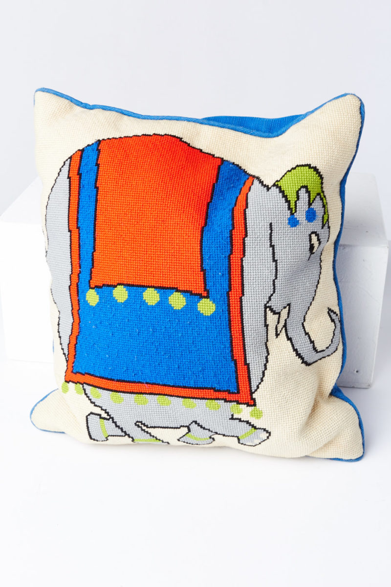 elephant outdoor pillow