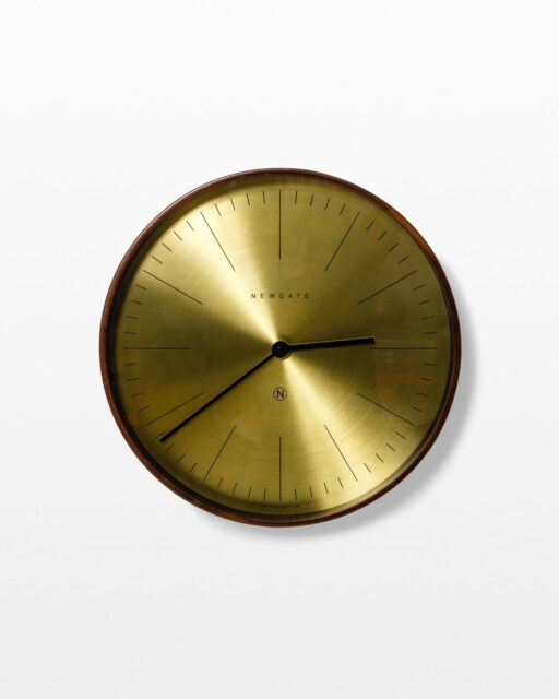 Front view of Jared Copper Wall Clock