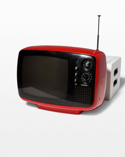 Front view of Parker Red Television
