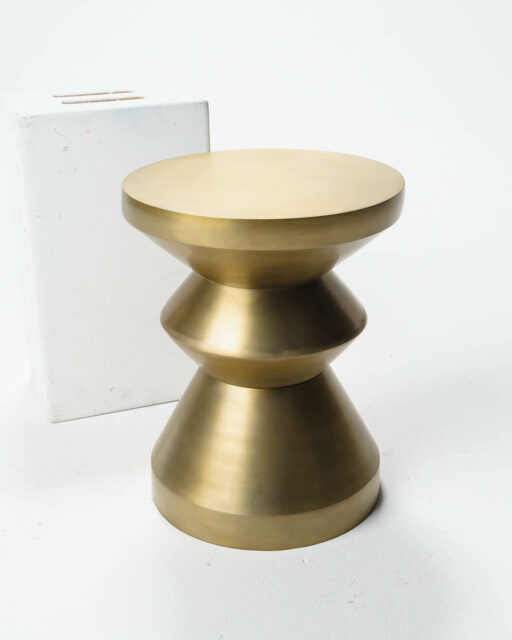 Front view of Totem Side Table