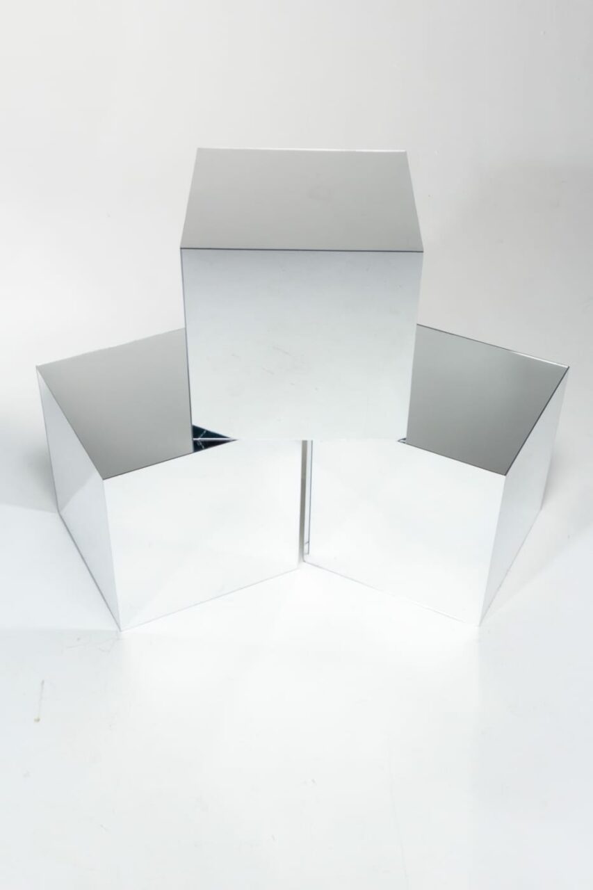 Acrylic Mirrored Cubes