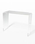 Front view thumbnail of Brant Acrylic Console Desk