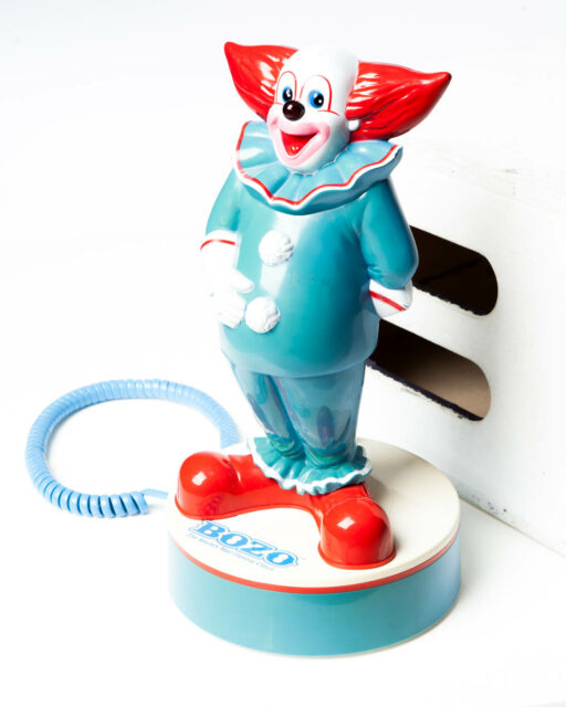 Front view of Clown Telephone