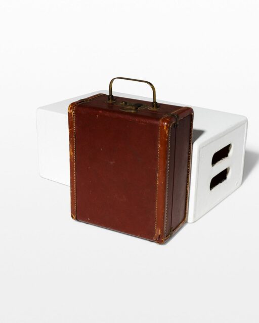 Front view of Square Leather Case