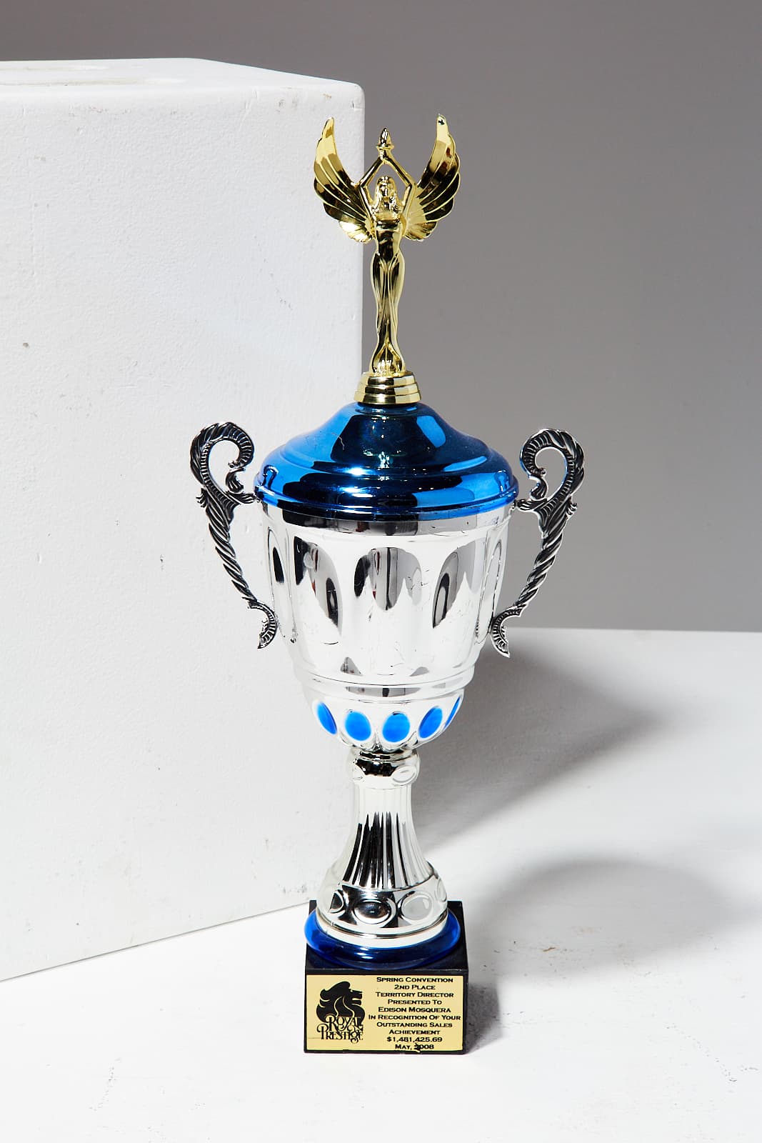 TR011 Joan Trophy Prop Rental - ACME Brooklyn
