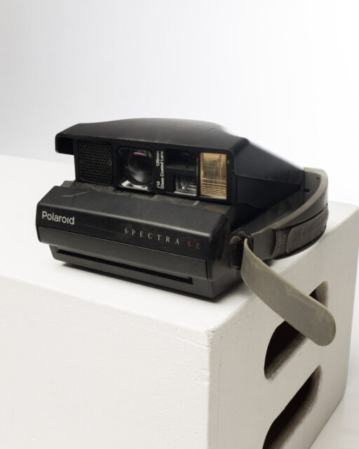 Front view of Polaroid Spectra SE Camera