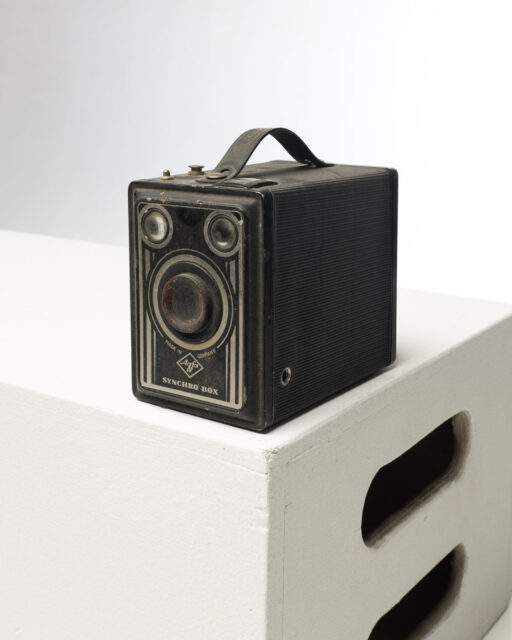 Front view of Agfa Brownie Camera