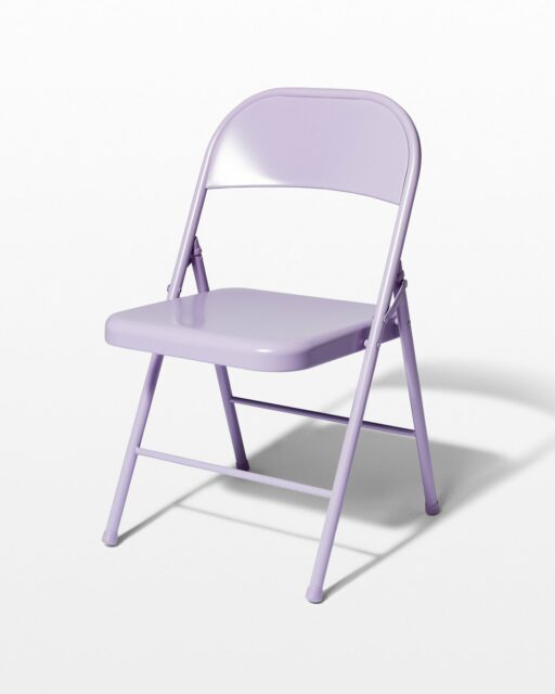 Front view of Violet Folding Chair