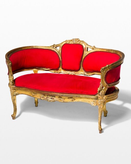 Front view of Scarlett Settee