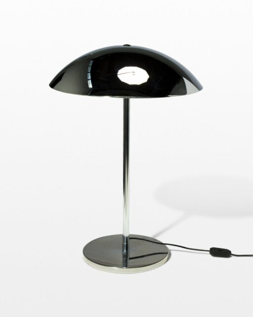 Front view of Chrome Dome Lamp