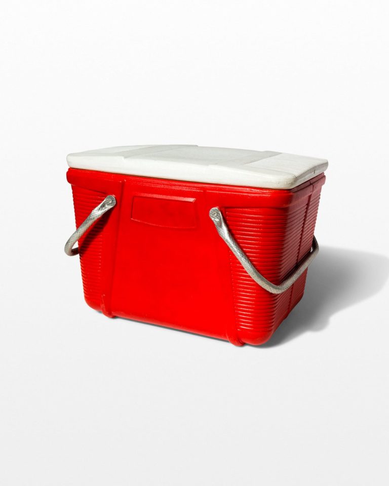 Front view of Marie Red Cooler
