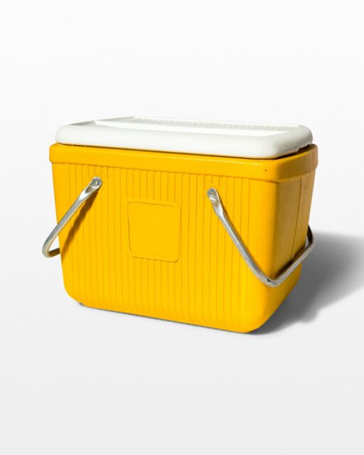 Front view of Roman Yellow Cooler
