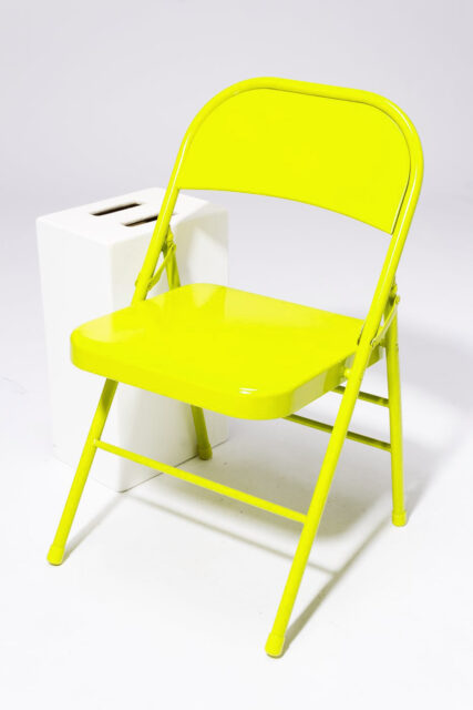 Alternate view 1 of Chartreuse Folding Chair