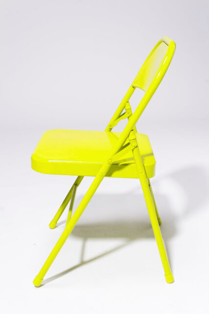 Alternate view 2 of Chartreuse Folding Chair