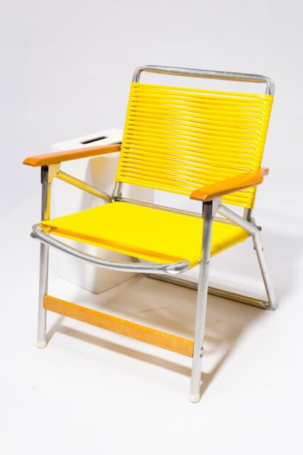 Alternate view 2 of Sunshine Yellow Beach Chair