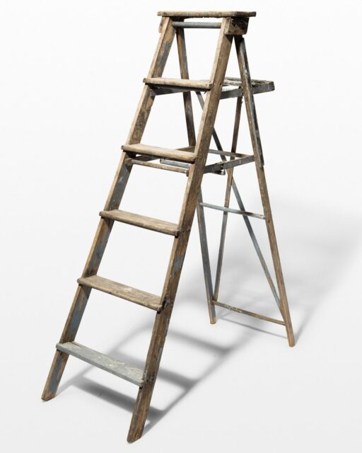 Front view of 5 1/2 Foot Grey Jona Ladder