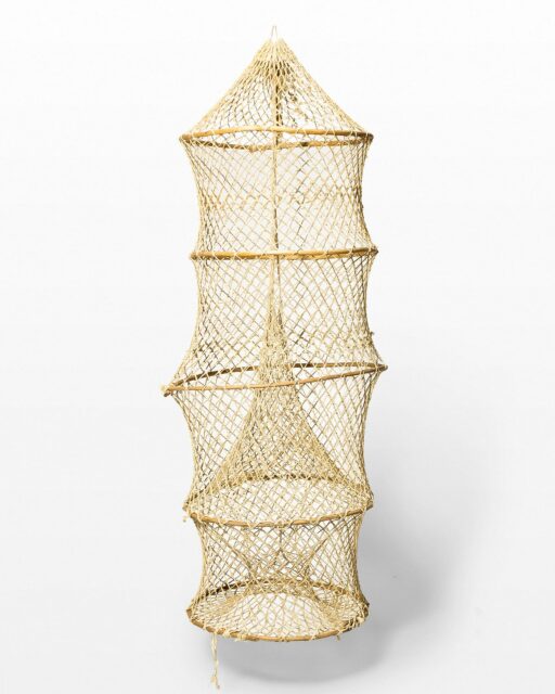 Front view of Woven Hoop Rope Net