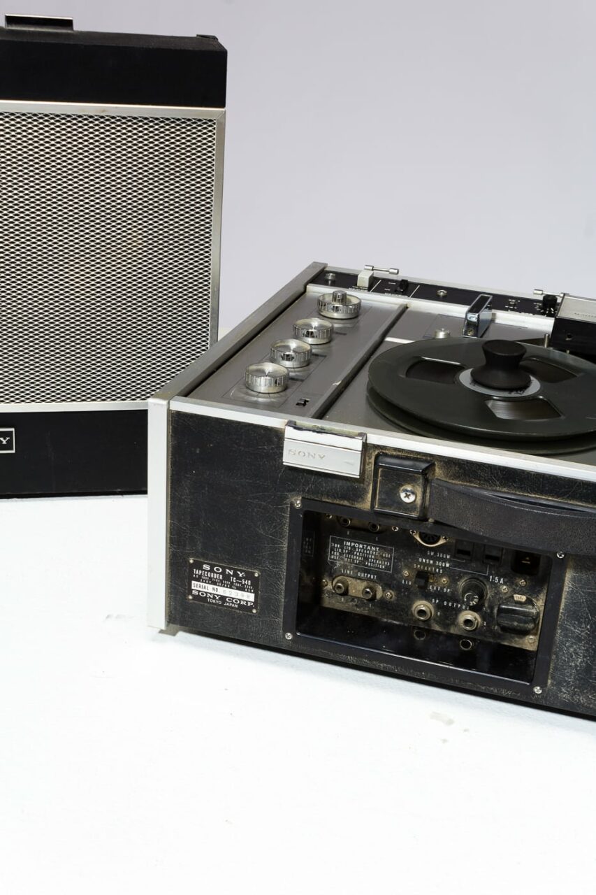MU128 Wyoming Portable Reel to Reel Tape Recorder Prop Rental