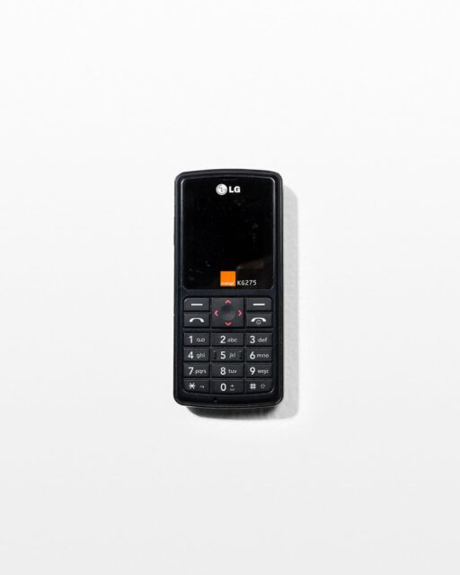 Front view of LG Orange KG275 Mobile Phone