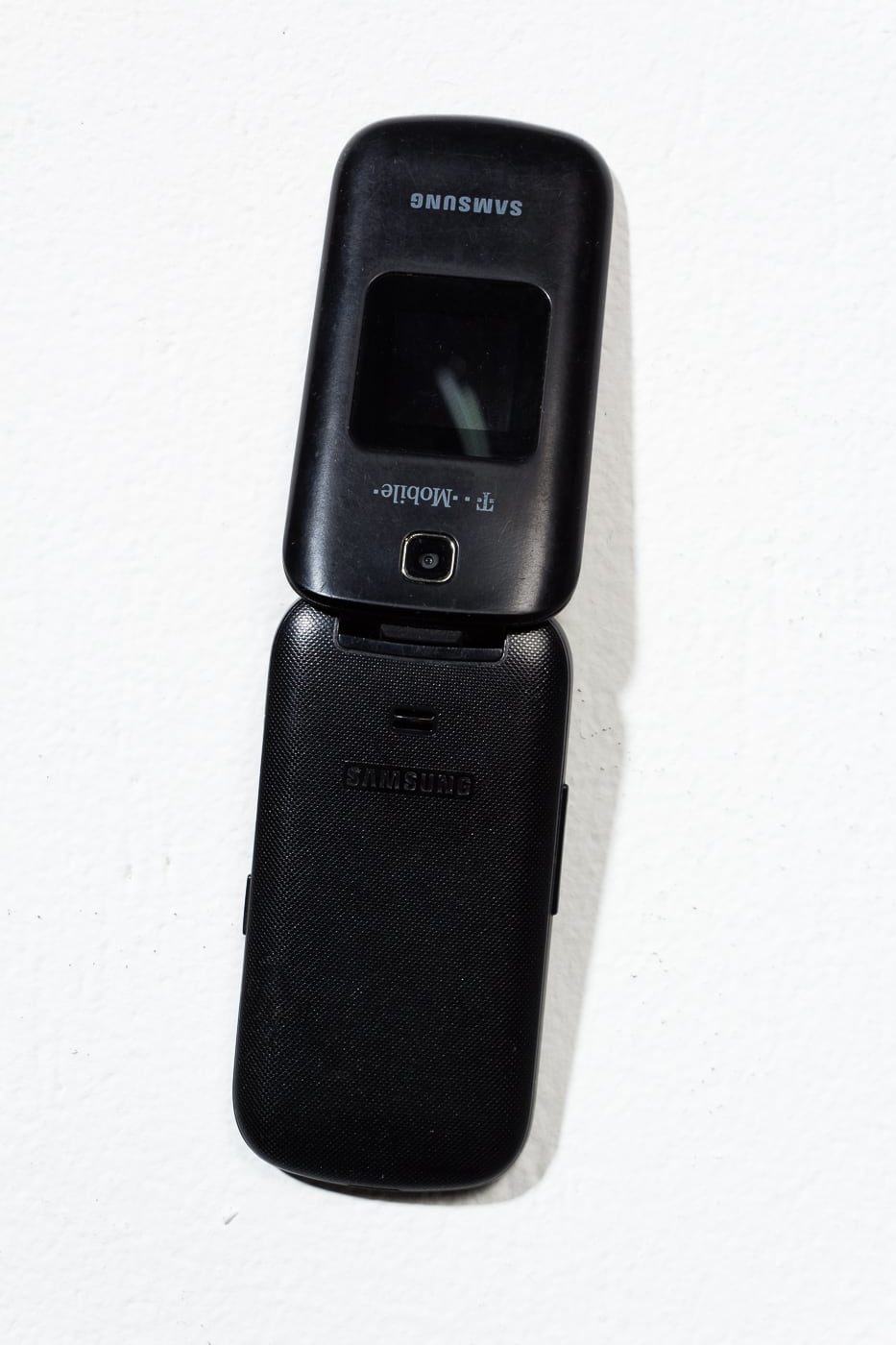 Te066 Black Samsung Flip Phone Prop Rental Acme Brooklyn