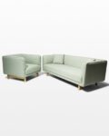Front view thumbnail of Belmont Sofa and Armchair Set