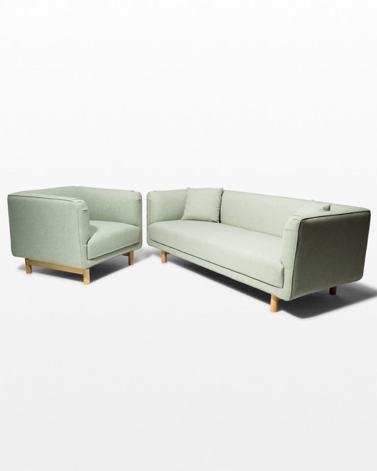 Front view of Belmont Sofa and Armchair Set