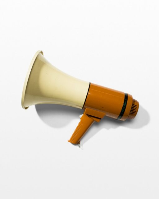 Front view of Shout Megaphone