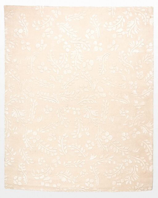 Front view of Leigh Peony Blush 8 x 10′ Foot Rug
