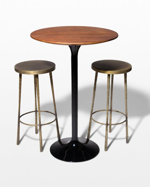 Front view of Cassidy and Rockville Hightop Table Set
